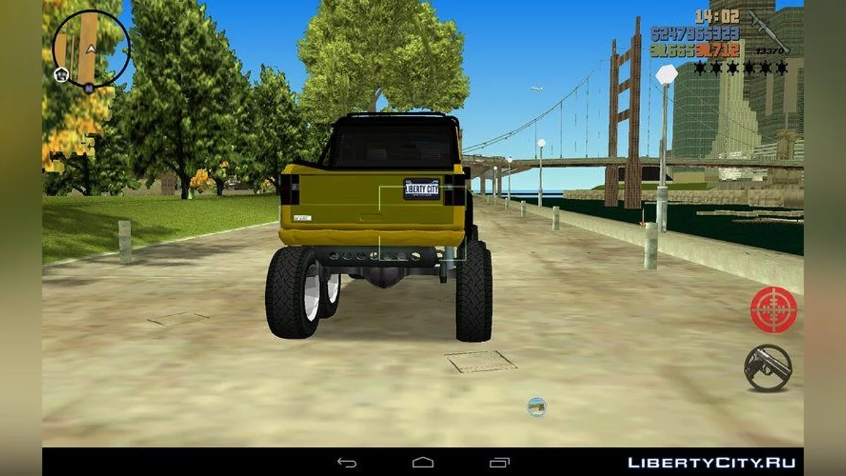 Mercedes 6x6 вантажівка / GTA 3 (iOS, Android)