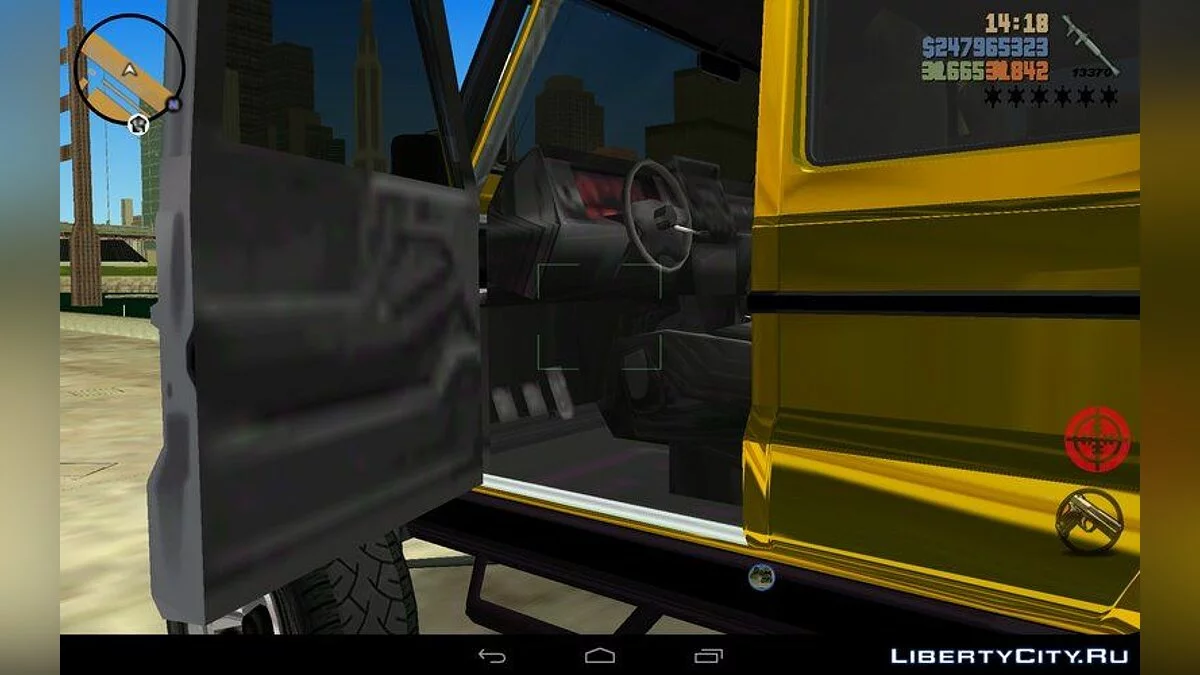 Mercedes 6x6 вантажівка / GTA 3 (iOS, Android)