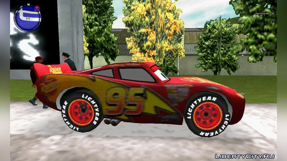 Lightning McQueen / GTA 3 (iOS, Android)