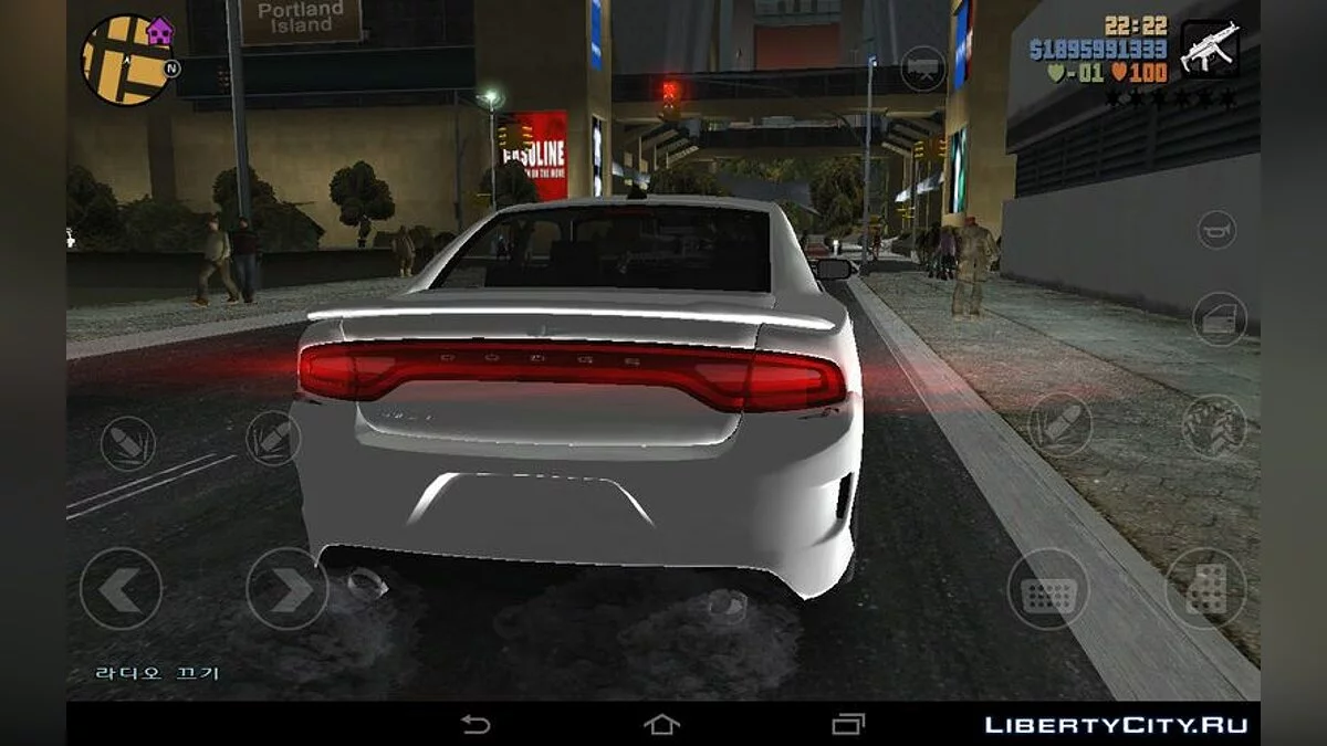 2015 Dodge Charger Hellcat / GTA 3 (iOS, Android)