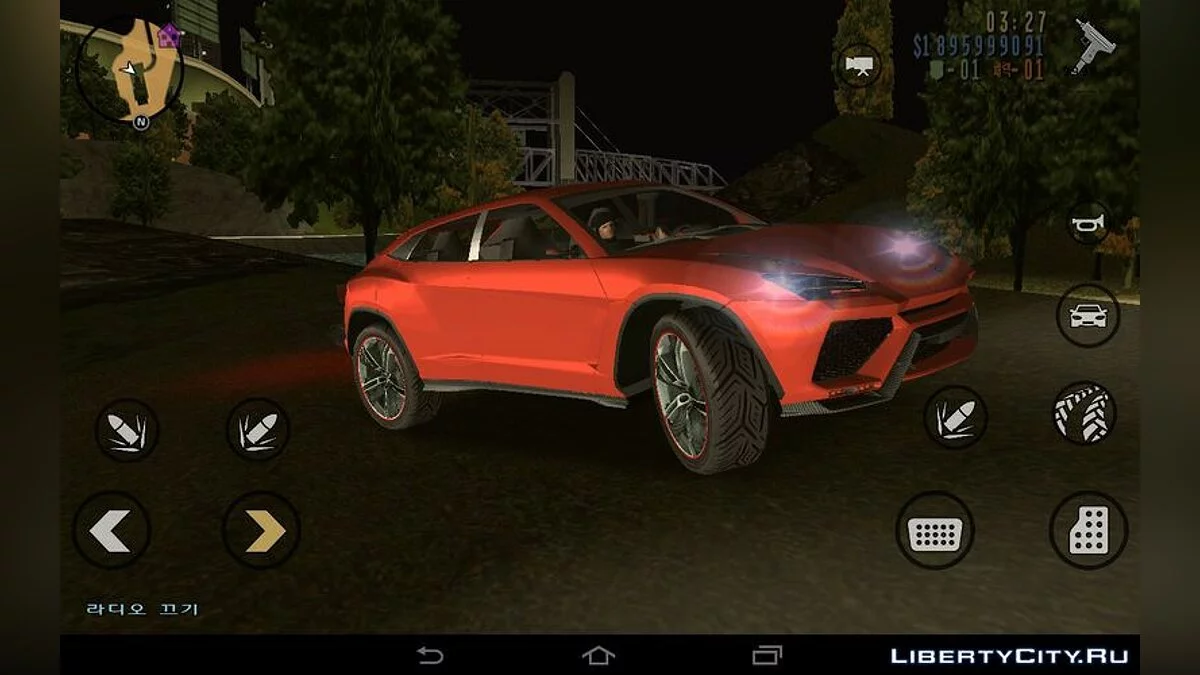 Lamborghini Urus з Asphalt 8 / GTA 3 (iOS, Android)