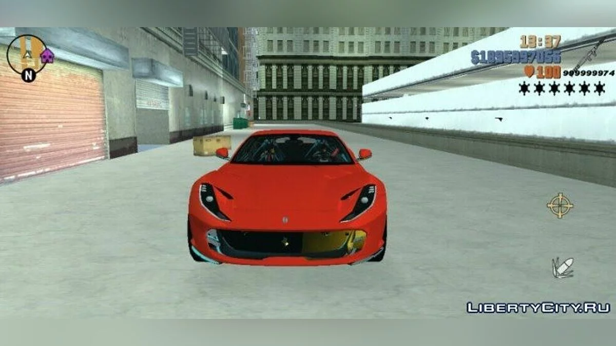 法拉利812 SF / GTA 3 (iOS, Android)