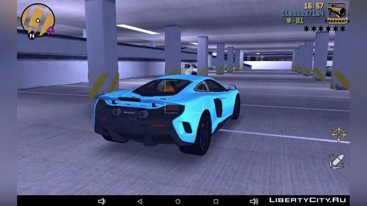 Mclaren 675LT Coupe 2016 / GTA 3 (iOS, Android)