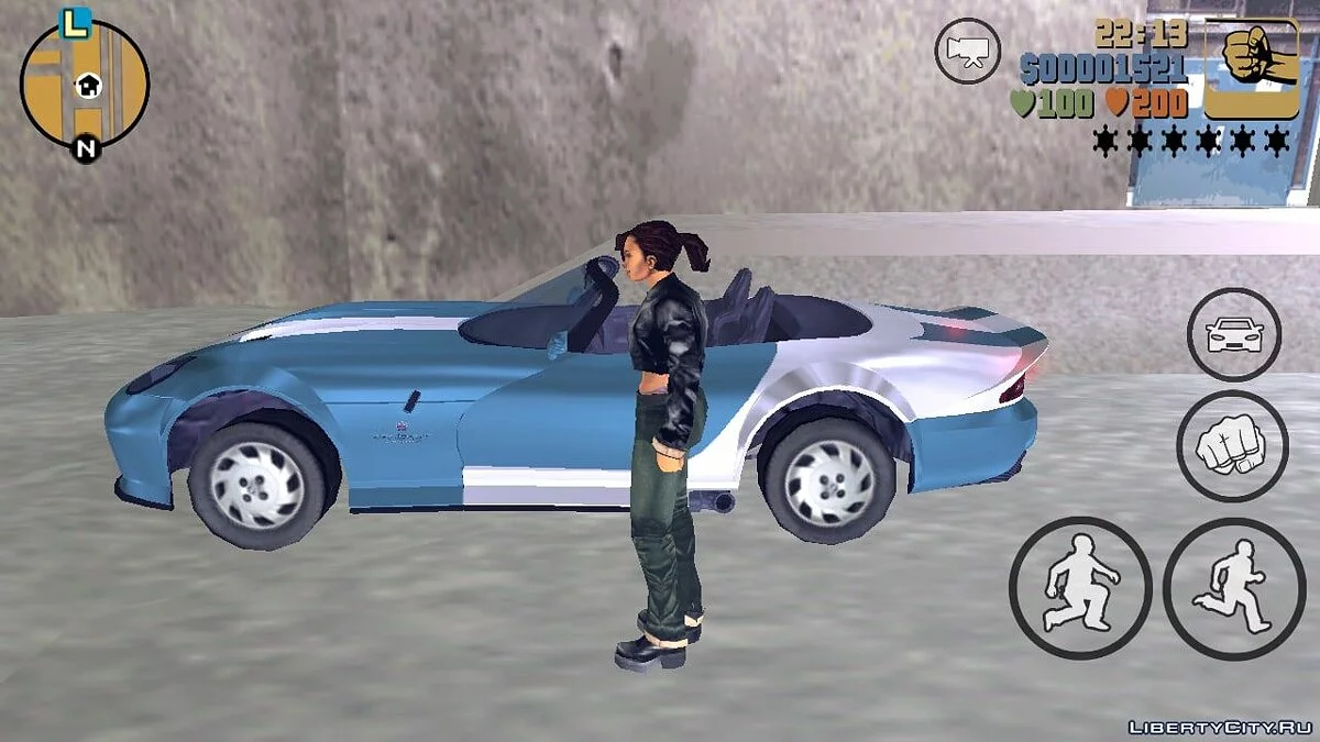 Banshee de GTA 4 / GTA 3 (iOS, Android)