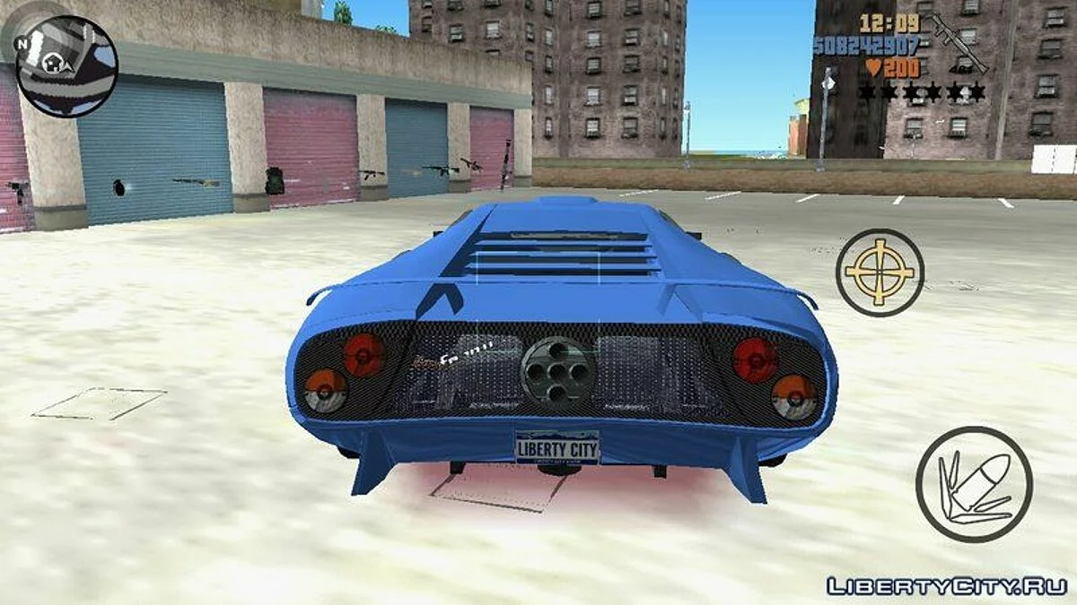 Infernus from GTA 4 / GTA 3 (iOS, Android)