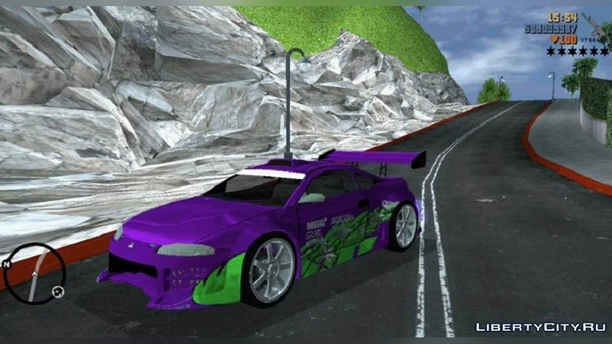 Mitsubishi Eclipse / GTA 3 (iOS, Android)