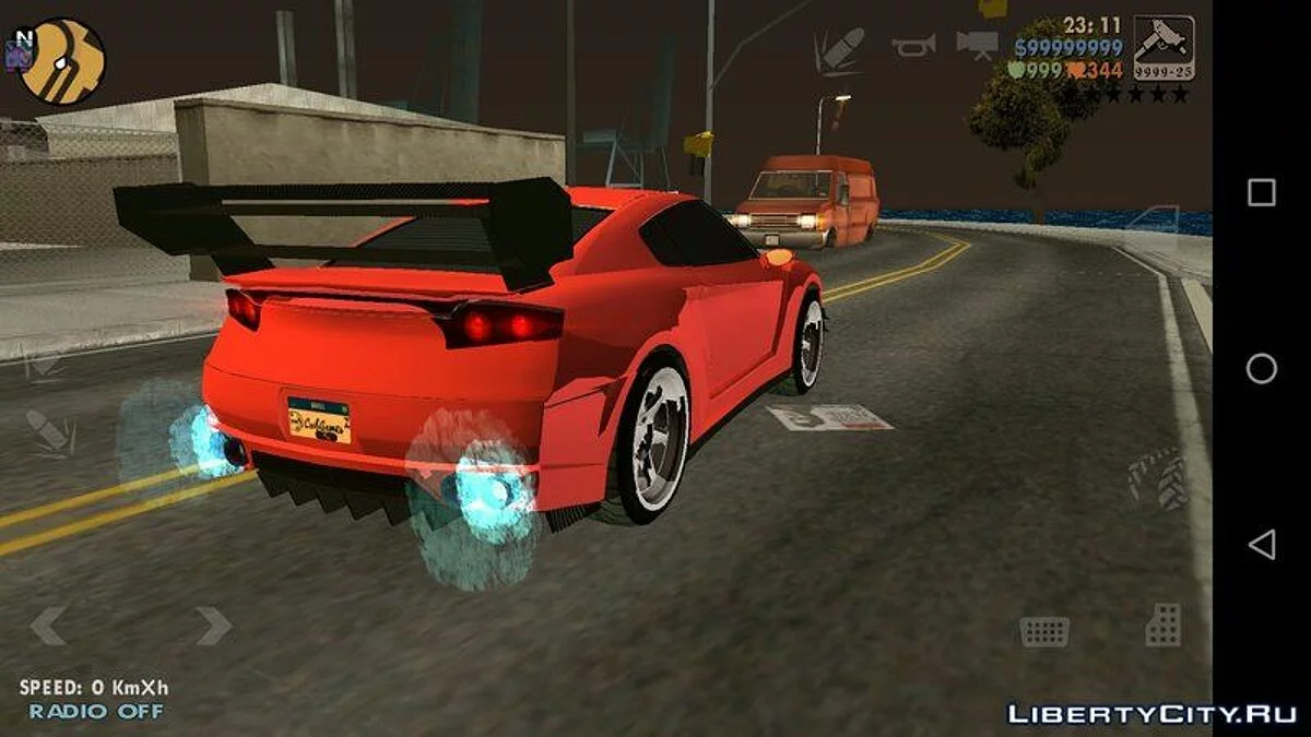 Елегія RH8 Кастом / GTA 3 (iOS, Android)