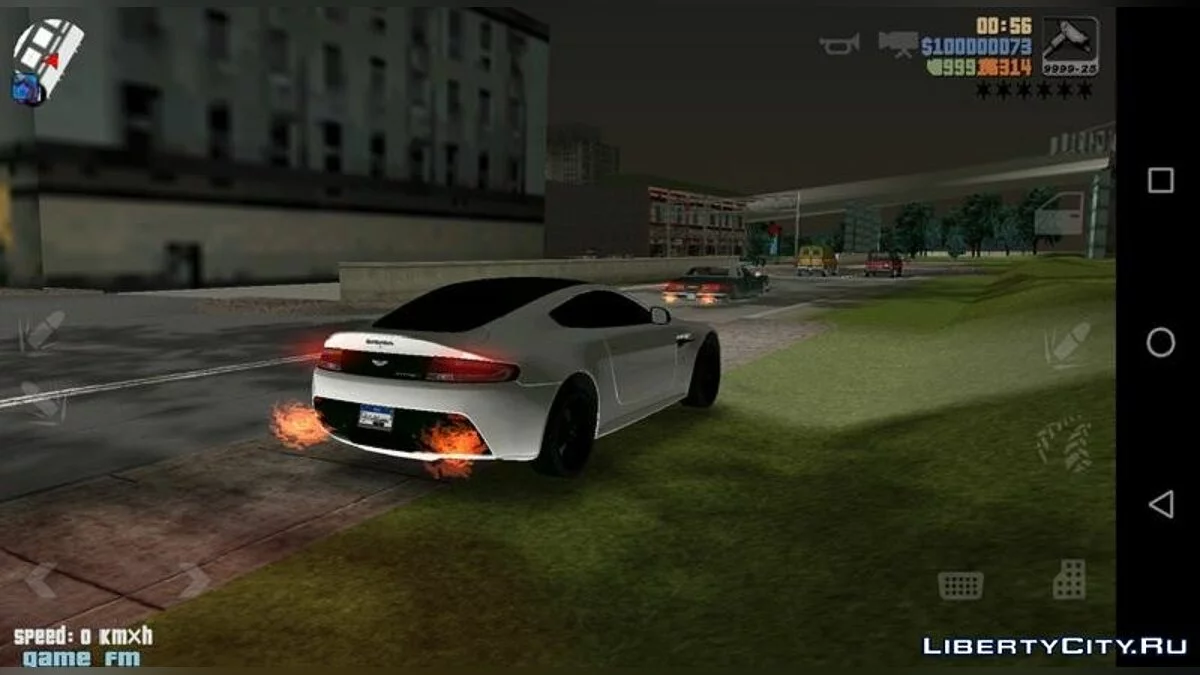 Aston Martin V12 Vantage S / GTA 3 (iOS, Android)