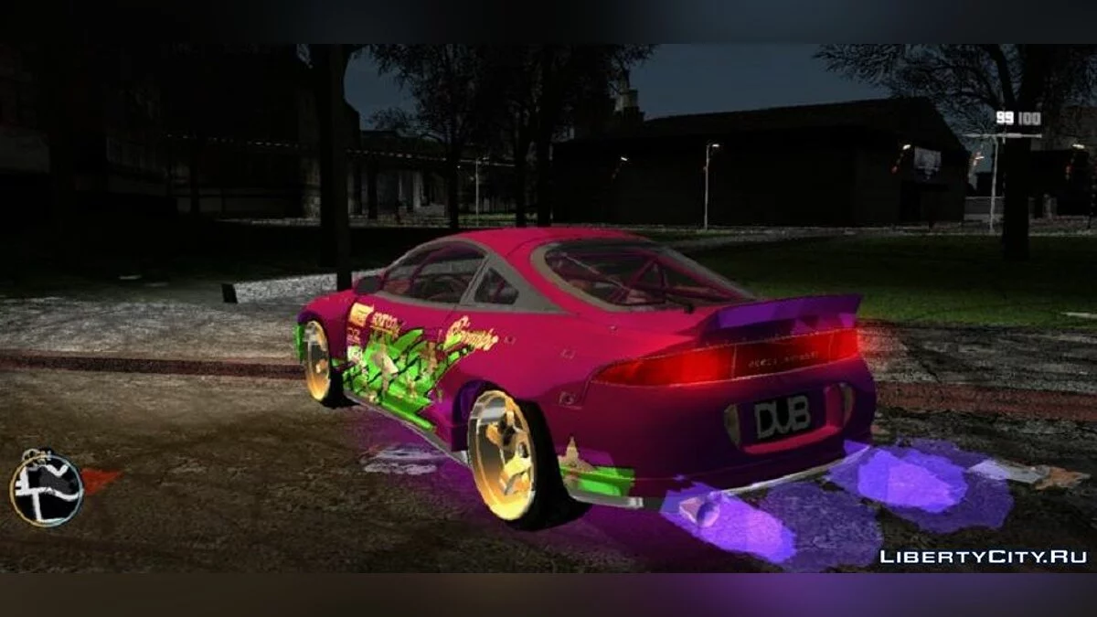 Mitsubishi GSX Widebody / GTA 3 (iOS, Android)