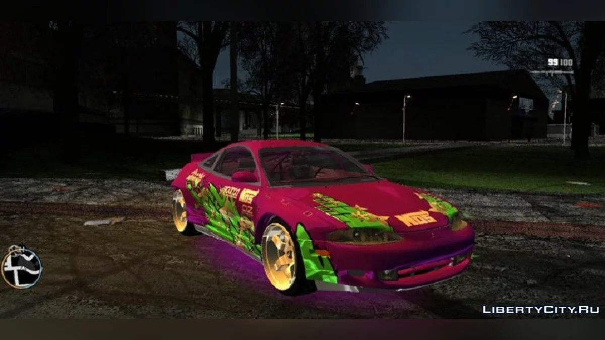Mitsubishi GSX Widebody / GTA 3 (iOS, Android)
