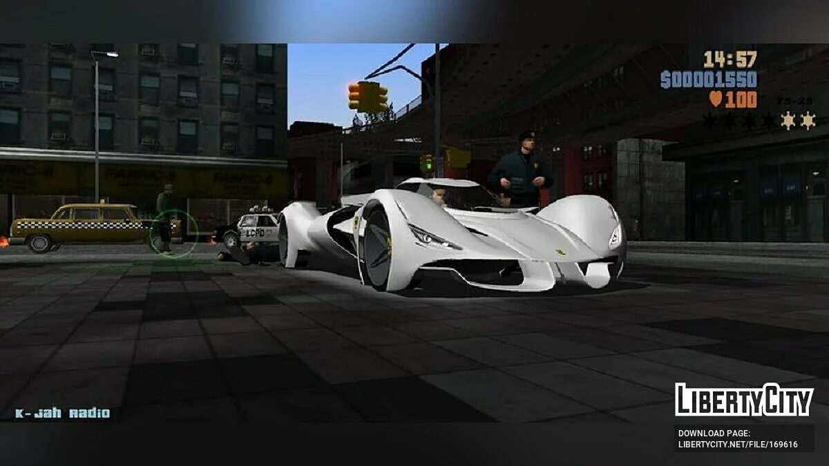 Ferrari Piero Concept / GTA 3 (iOS, Android)