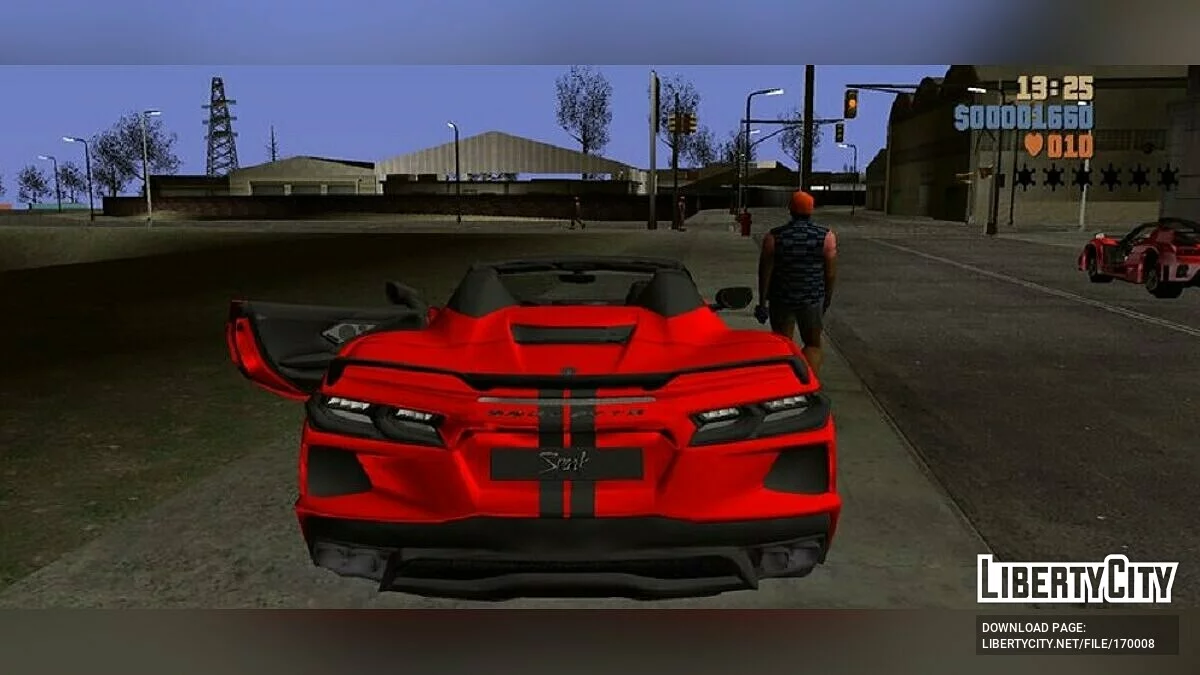 Chevrolet Corvette C8 Convertible 2020 / GTA 3 (iOS, Android)