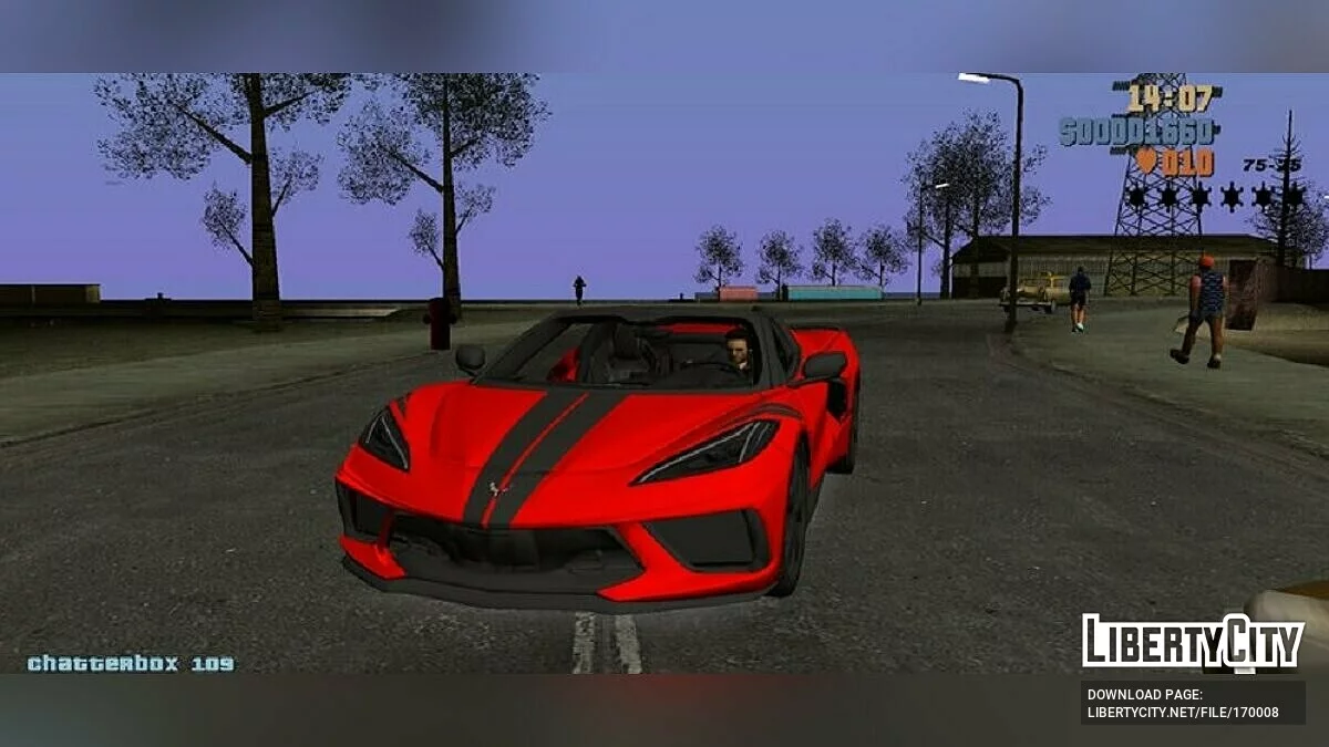 Chevrolet Corvette C8 Conversível 2020 / GTA 3 (iOS, Android)