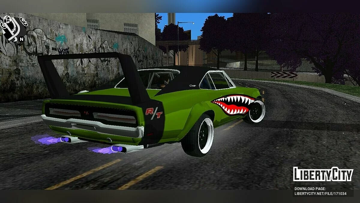 Dodge Charger RT 1969 SharkWide / GTA 3 (iOS, Android)