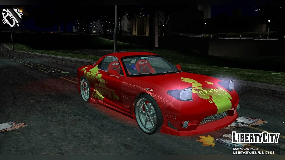 Collection of cars from Fast And Furious / GTA 3 (iOS, Android)