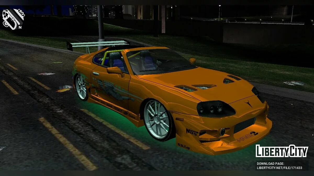 Collection of cars from Fast And Furious / GTA 3 (iOS, Android)