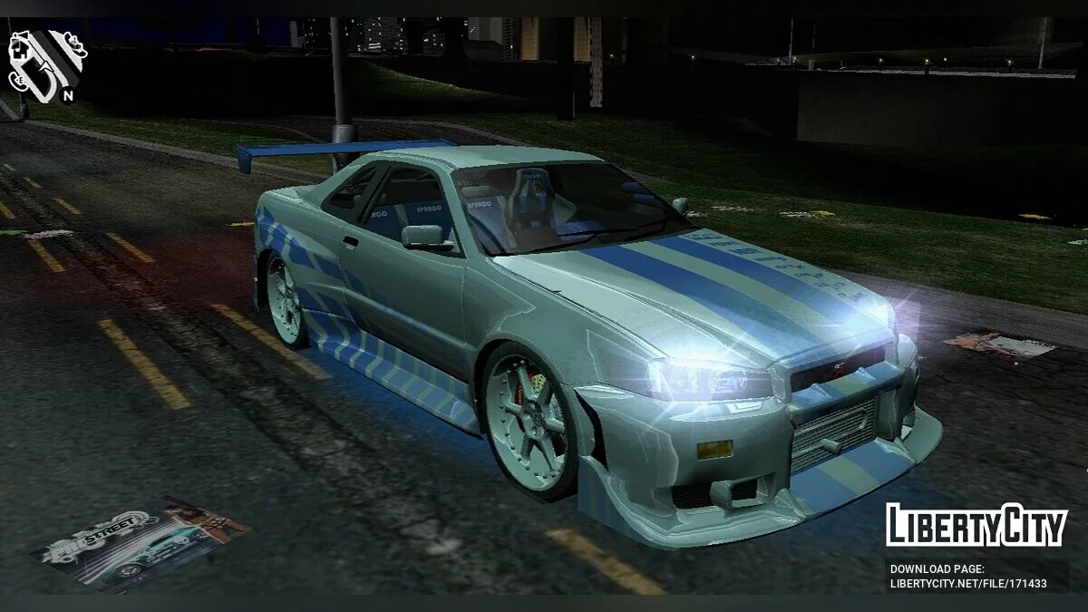 Collection of cars from Fast And Furious / GTA 3 (iOS, Android)