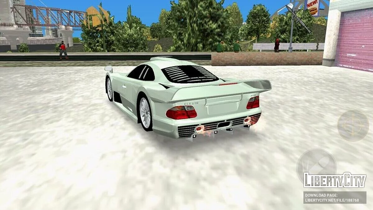 Mercedes-Benz CLK GTR 1998 Strassenversion / GTA 3 (iOS, Android)
