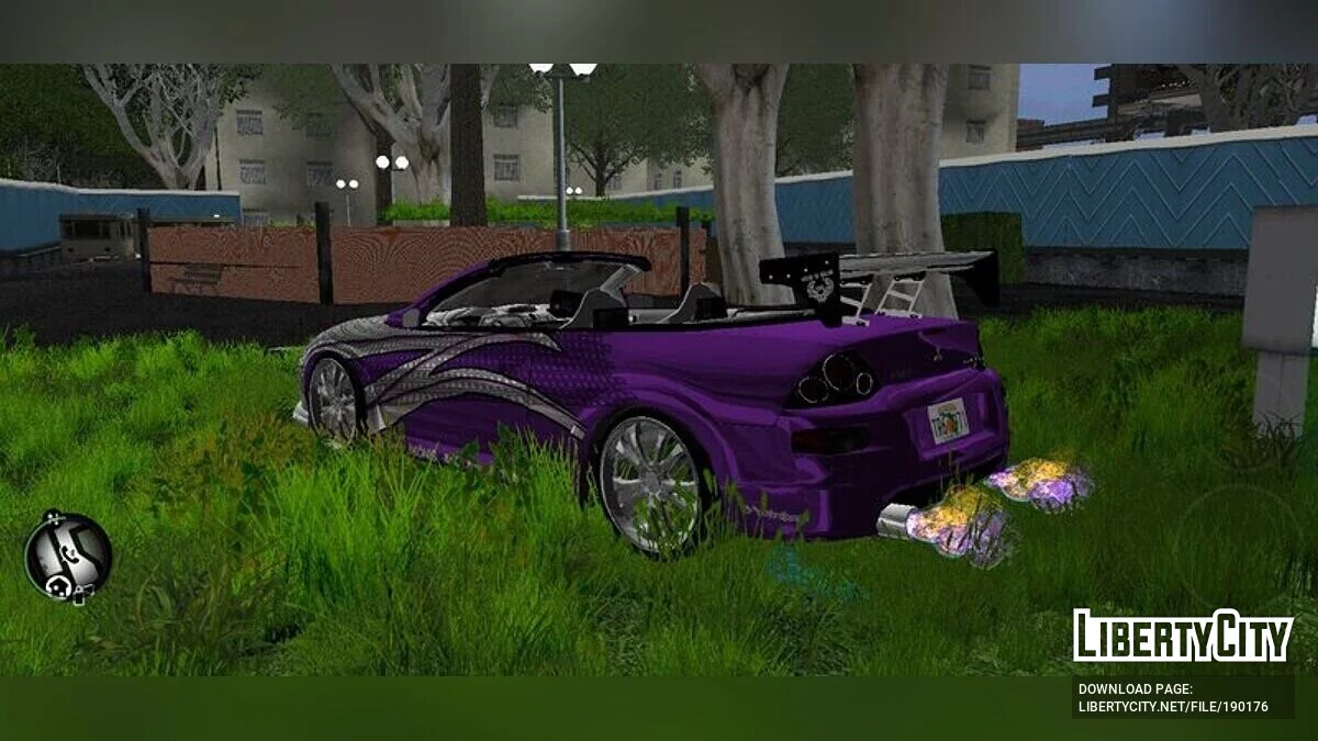 2F2F Roman's Mitsubishi Eclipse Spyder / GTA 3 (iOS, Android)