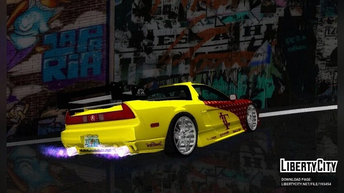 Acura NSX de Tej / GTA 3 (iOS, Android)