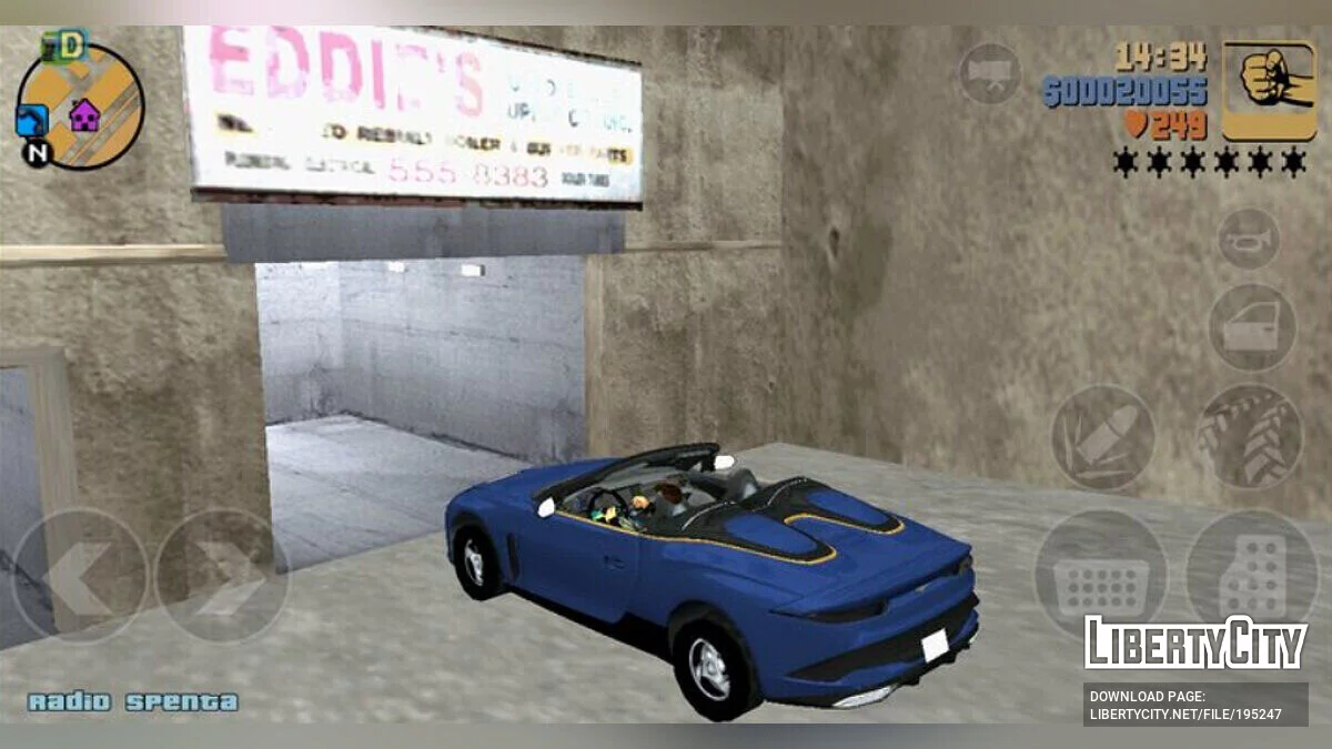 Bentley Murciélago / GTA 3 (iOS, Android)