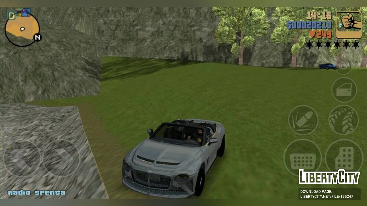 Bentley Murciélago / GTA 3 (iOS, Android)