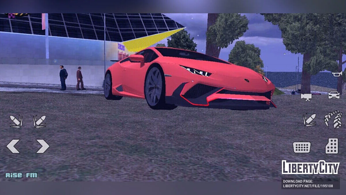 Lamborghini Huracan SV / GTA 3 (iOS, Android)