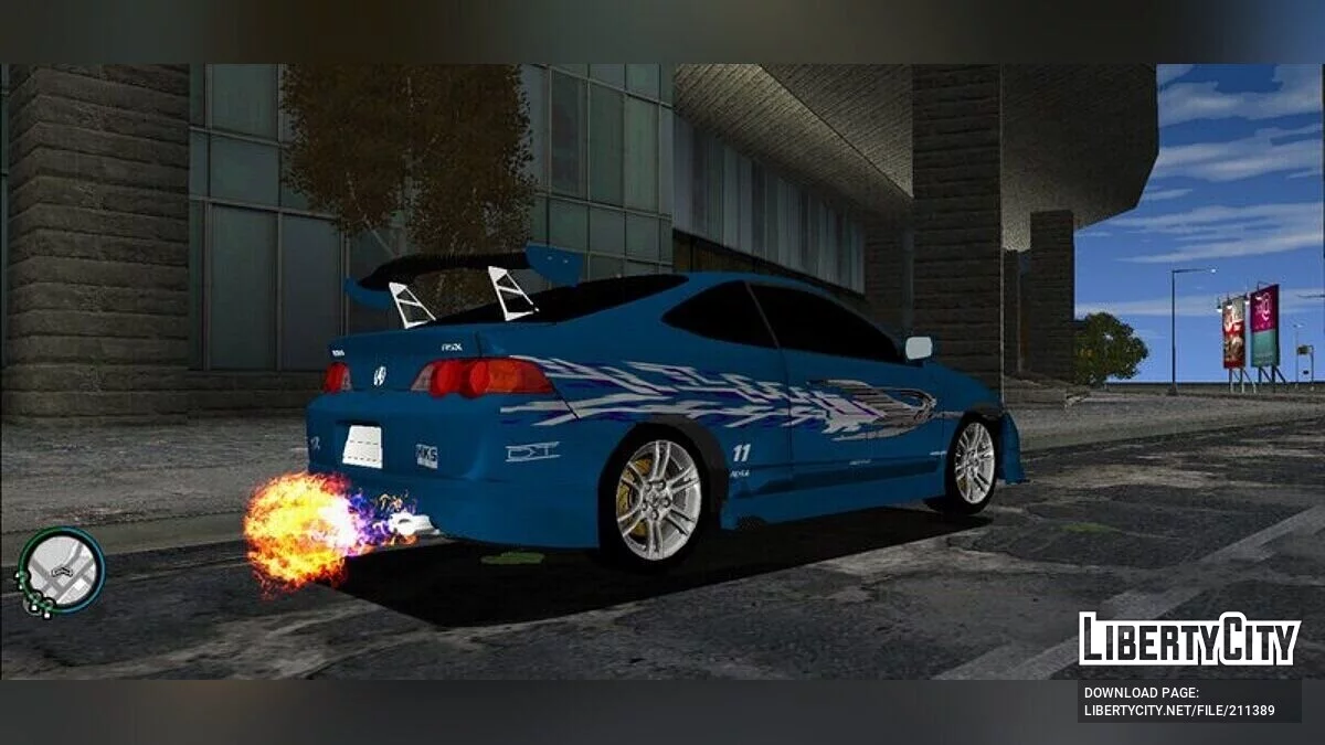 Acura RSX / GTA 3 (iOS, Android)