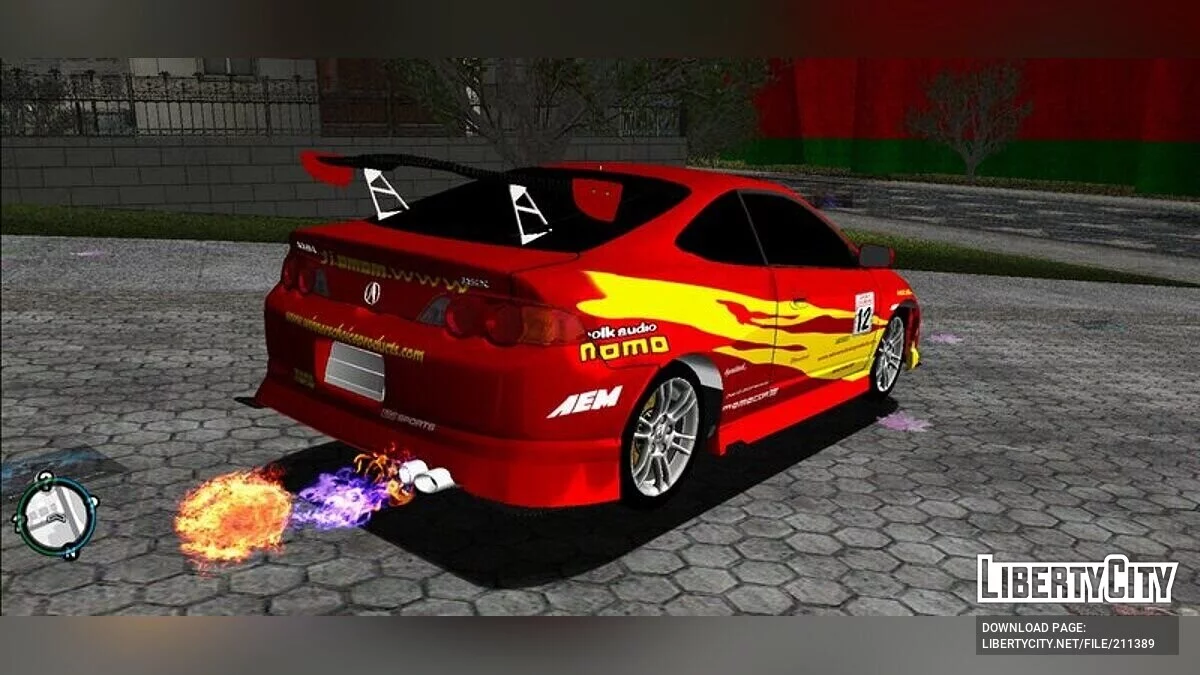Acura RSX / GTA 3 (iOS, Android)