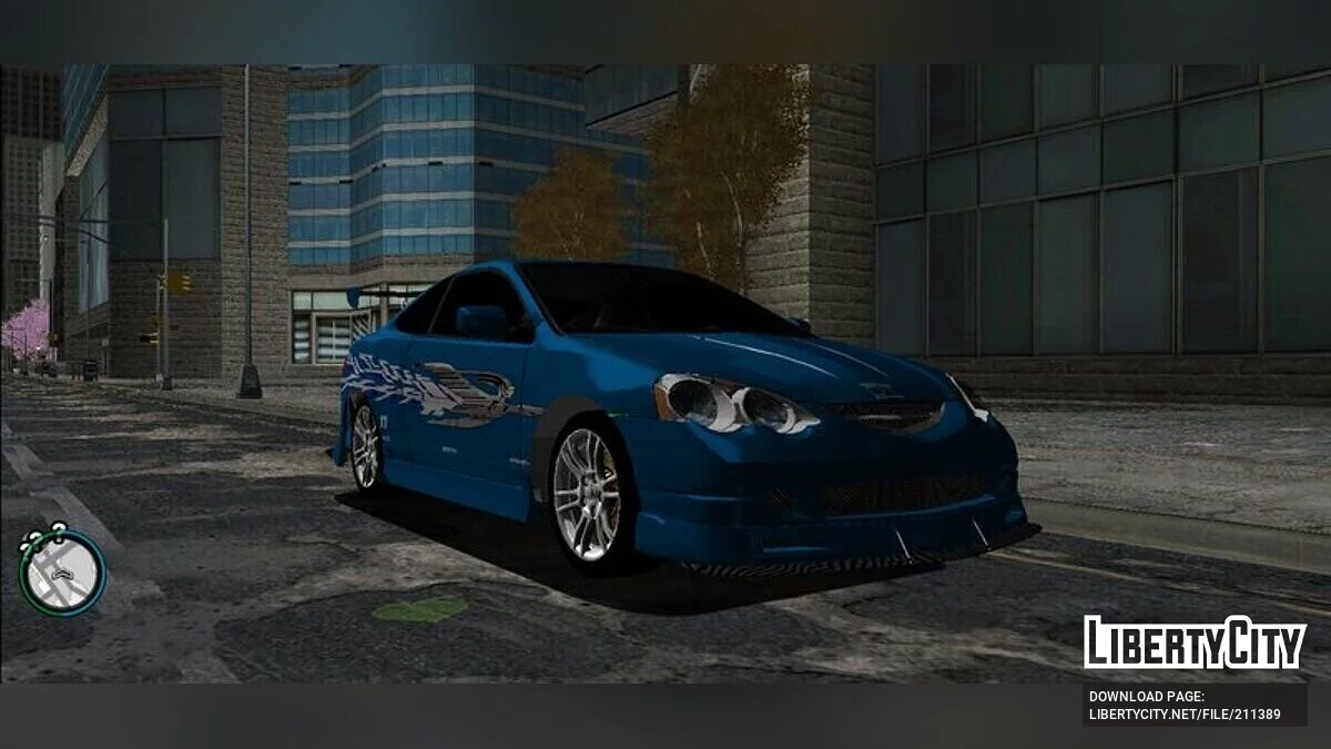 Acura RSX / GTA 3 (iOS, Android)