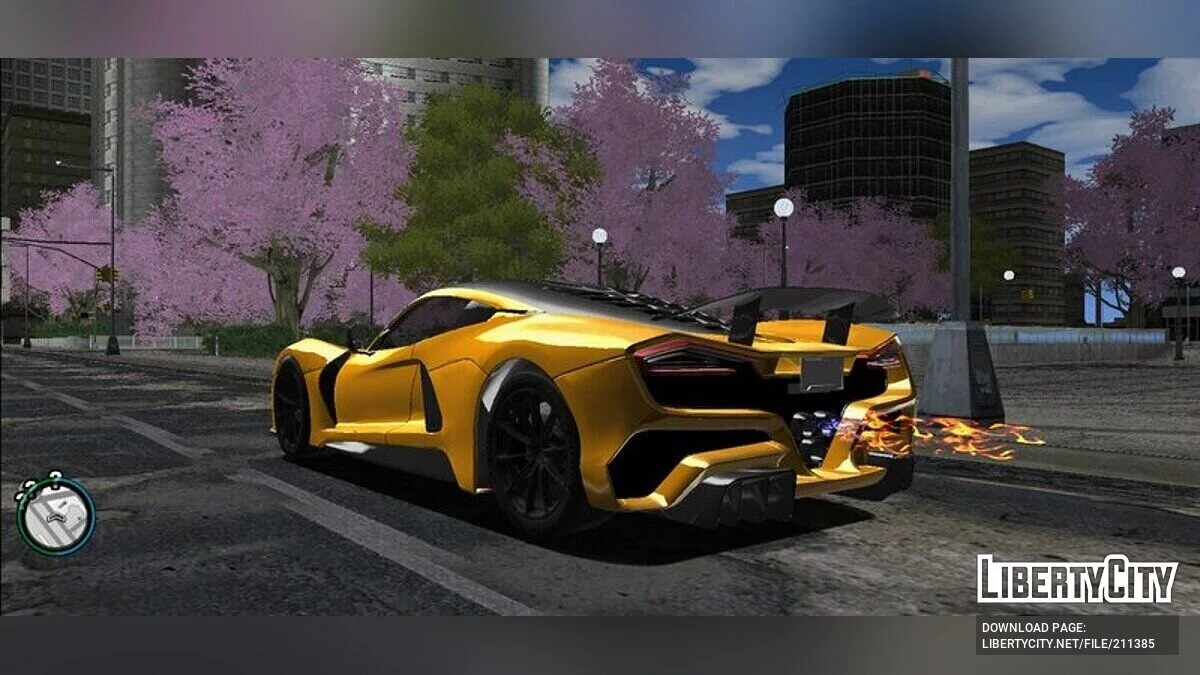 Hennessey Venom F5 Concept / GTA 3 (iOS, Android)