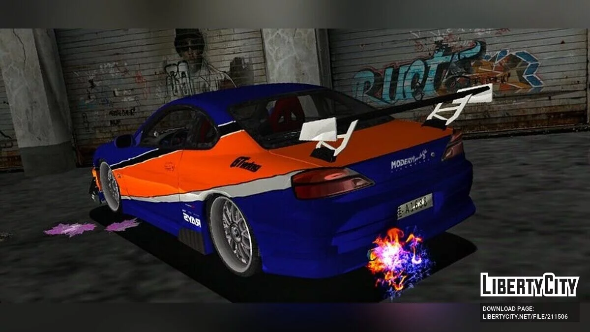 Nissan Silvia S15 / GTA 3 (iOS, Android)