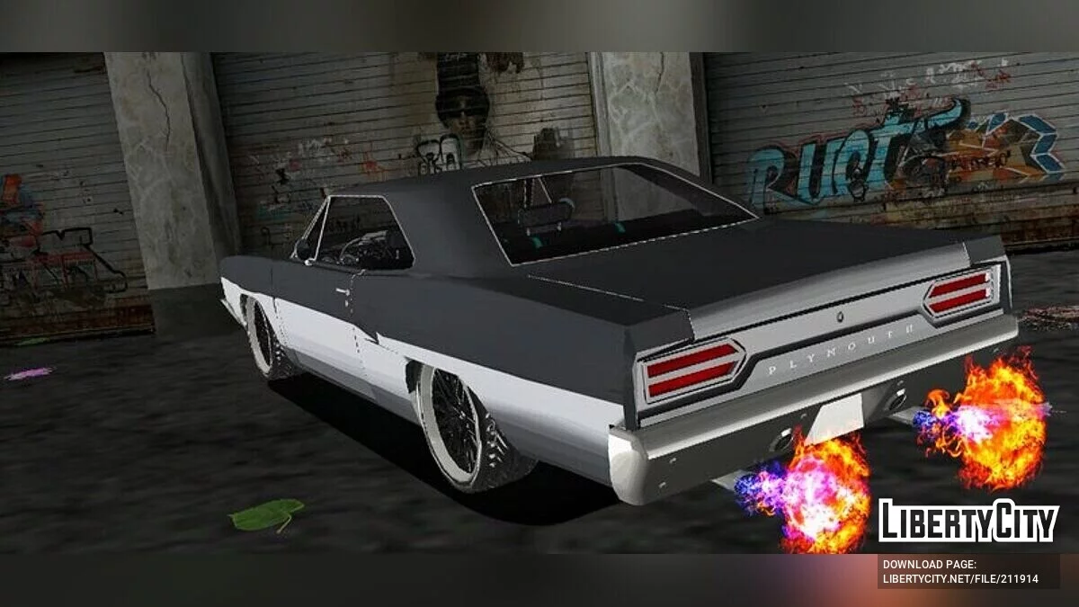 1970 Plymouth Road Runner / GTA 3 (iOS, Android)