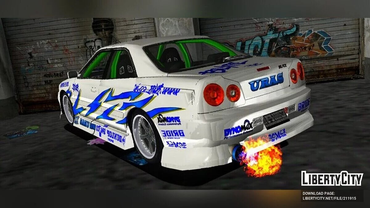 2003 Nissan Skyline ER4 Blitz / GTA 3 (iOS, Android)