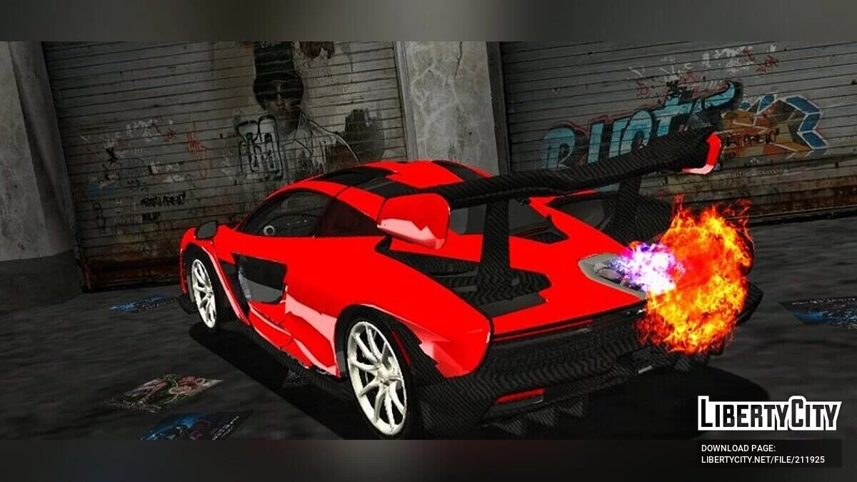 2018 McLaren Senna / GTA 3 (iOS, Android)