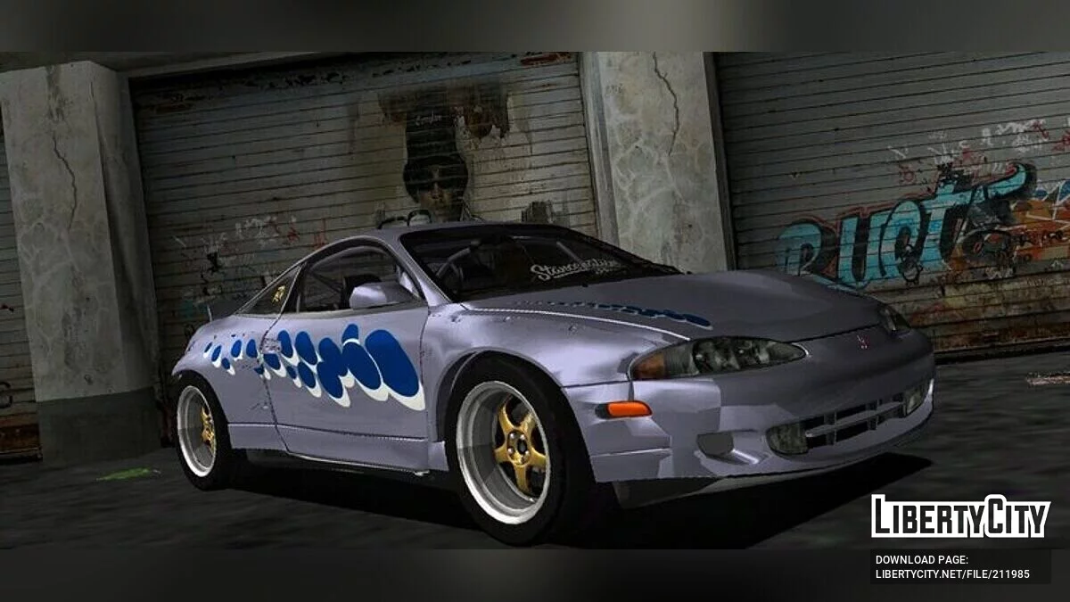 Mitsubishi Eclipse GSX Widebody / GTA 3 (iOS, Android)