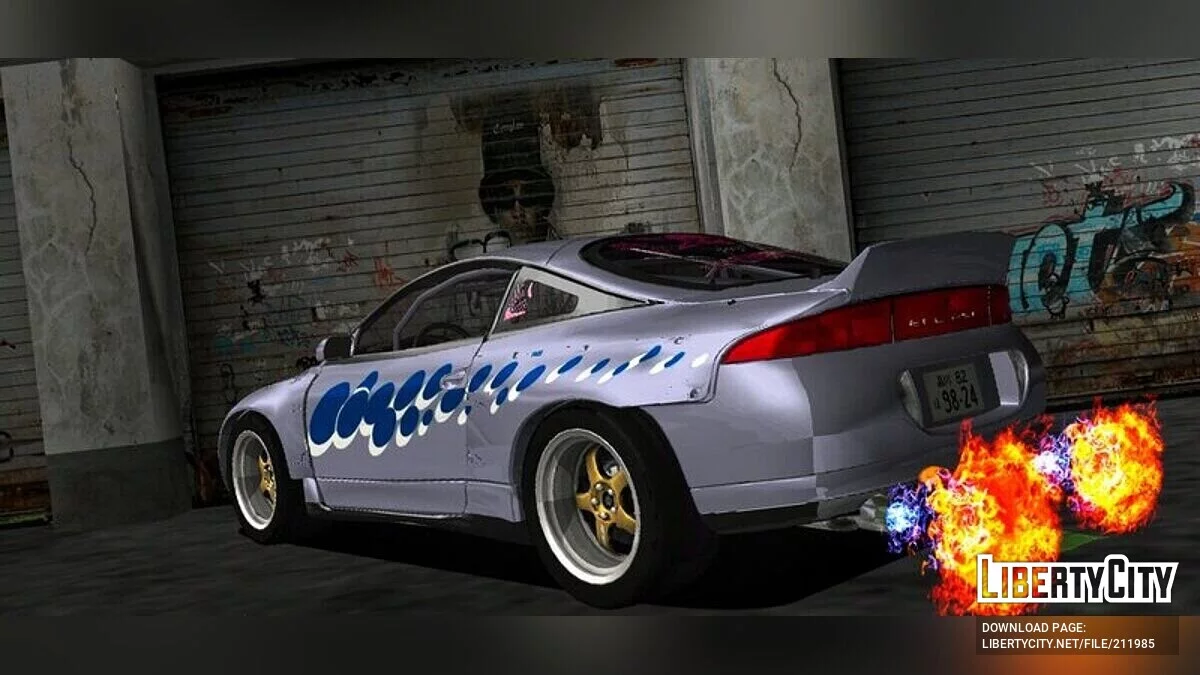 Mitsubishi Eclipse GSX Widebody / GTA 3 (iOS, Android)
