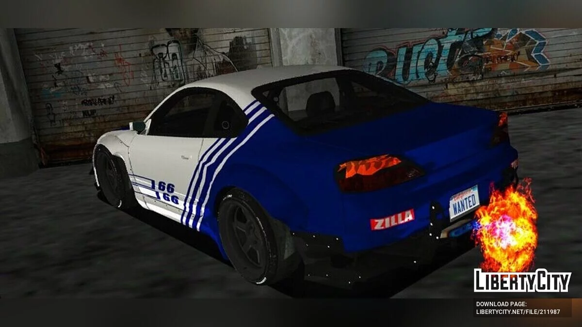 نيسان سيلفيا S15 Spec-R روكيت باني / جي تي أي 3 (iOS، أندرويد)