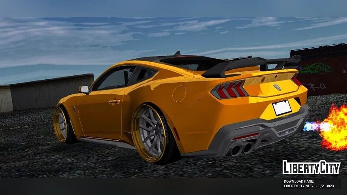 Ford Mustang Dark Horse 2024 / جي تي أي 3 (iOS، أندرويد)