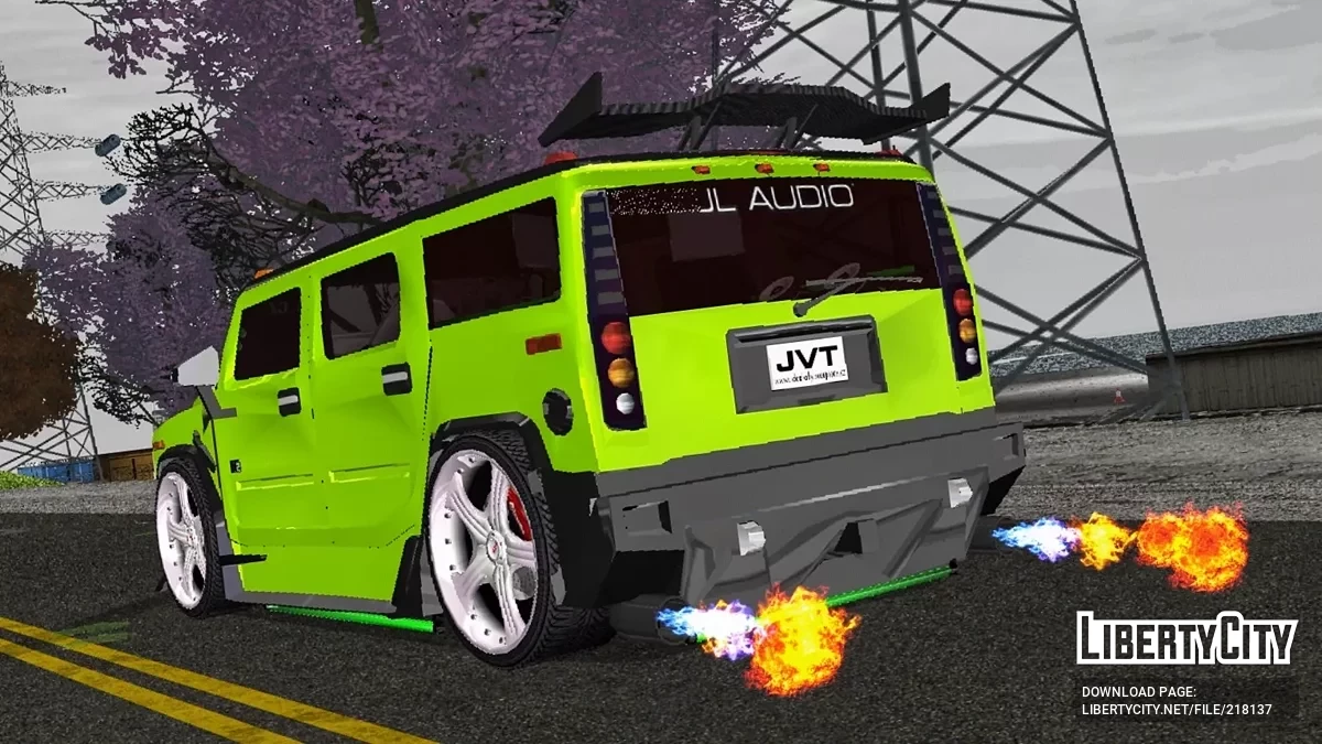 AMG H2 Hummer Тюнінг / GTA 3 (iOS, Android)