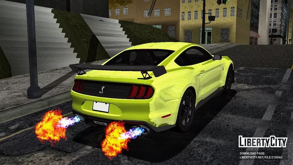 Ford Shelby GT500 / GTA 3 (iOS, Android)