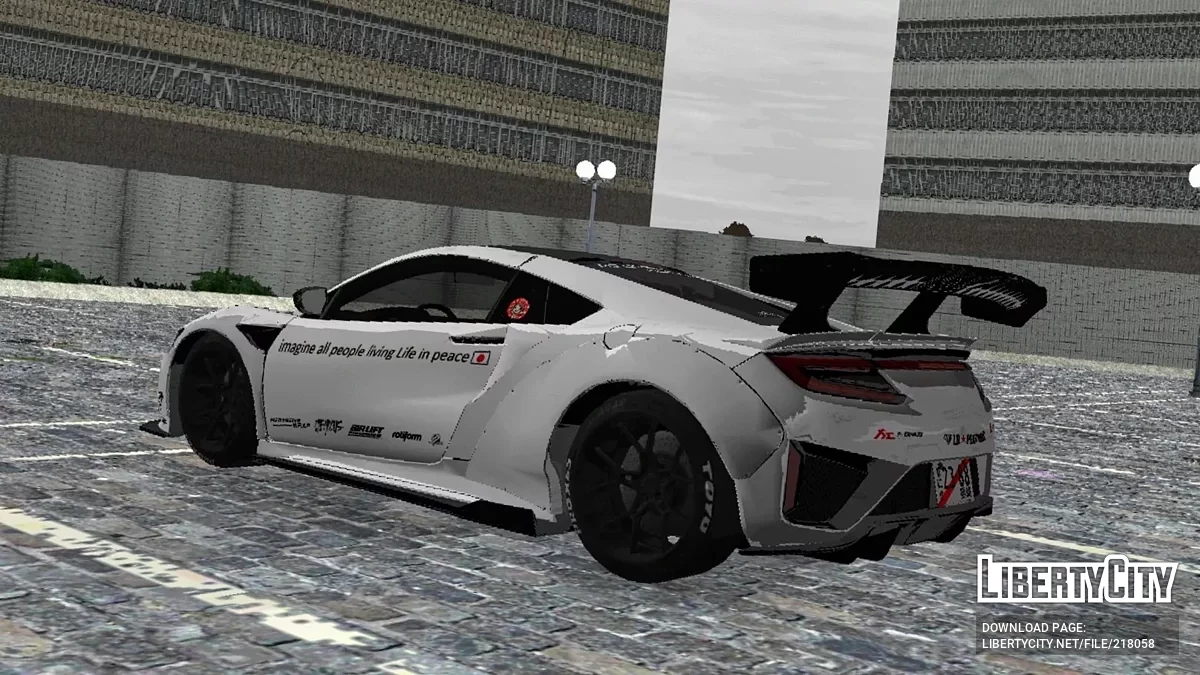 Honda NSX Liberty Walk LB Performance / GTA 3 (iOS, Android)