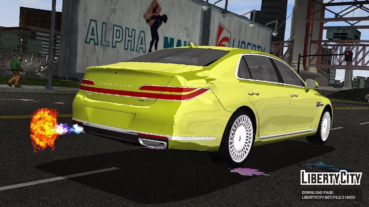 Hyundai Genesis G90 / GTA 3 (iOS, Android)