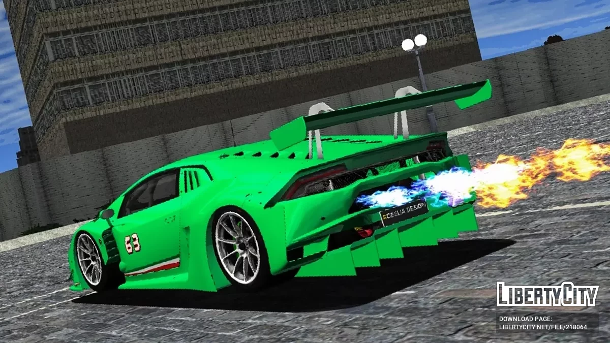 Lamborghini Huracan GT3 / GTA 3 (iOS, Android)
