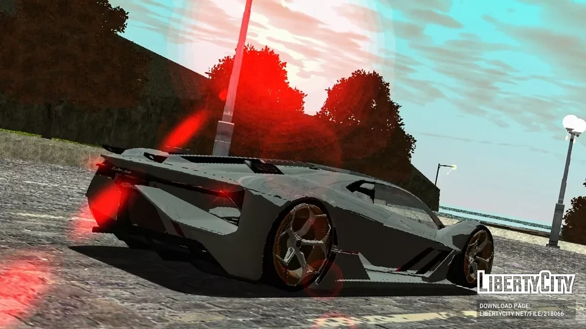 Lamborghini Terzo Millennio / GTA 3 (iOS, Android)