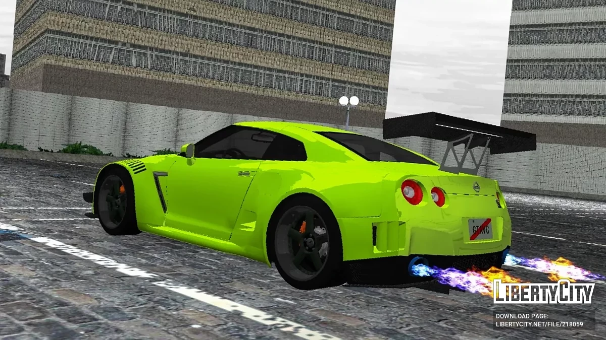 Nissan GT-R R35 SPEC V / GTA 3 (iOS, Android)