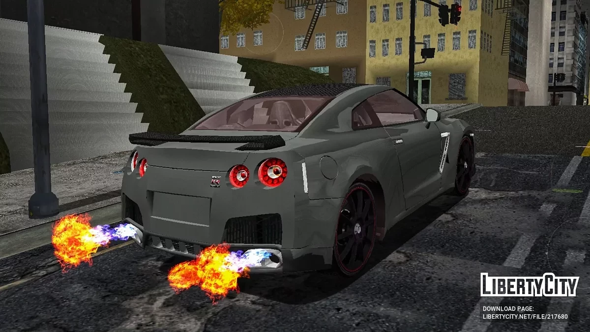 Nissan GTR R35 / GTA 3 (iOS, Android)
