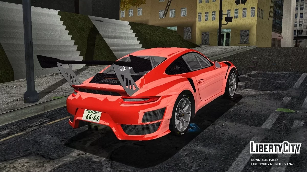Porsche 911 GT2 RS Clubsport / GTA 3 (iOS, Android)