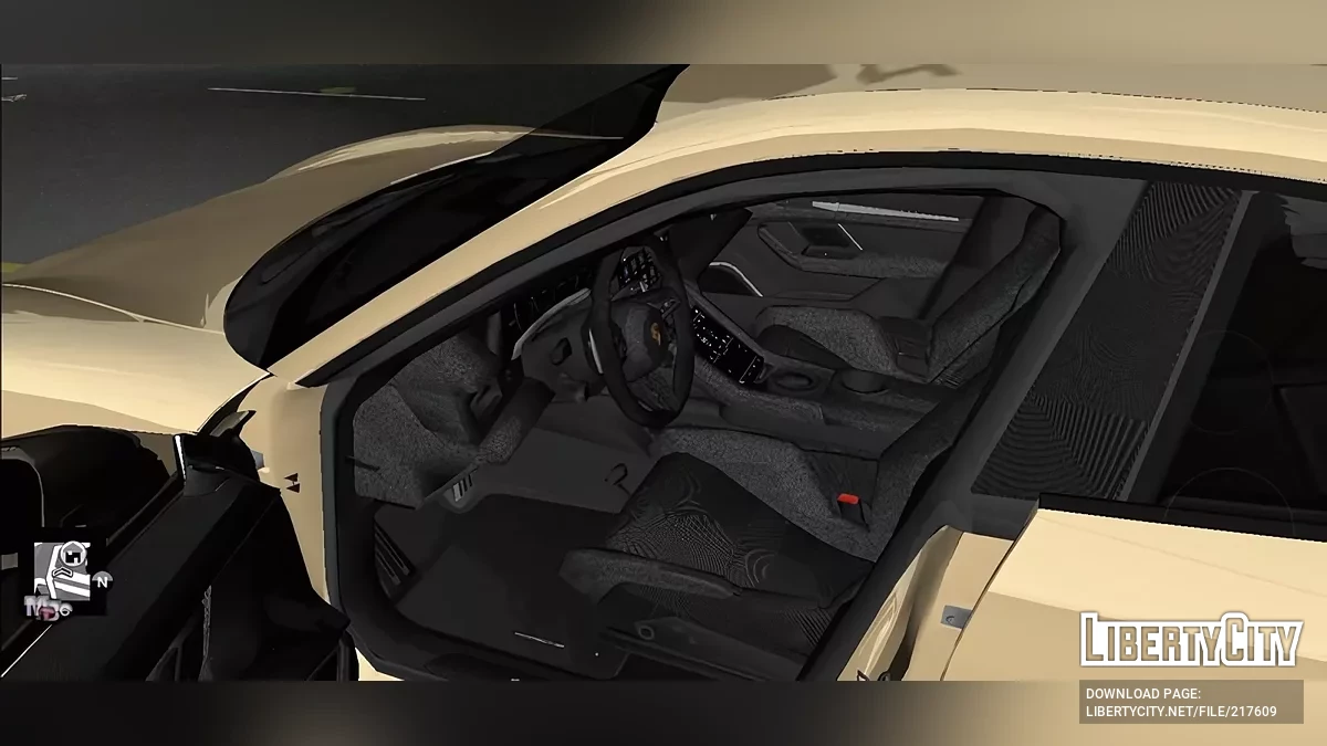Porsche Taycan Turbo GT 2025 / GTA 3 (iOS, Android)