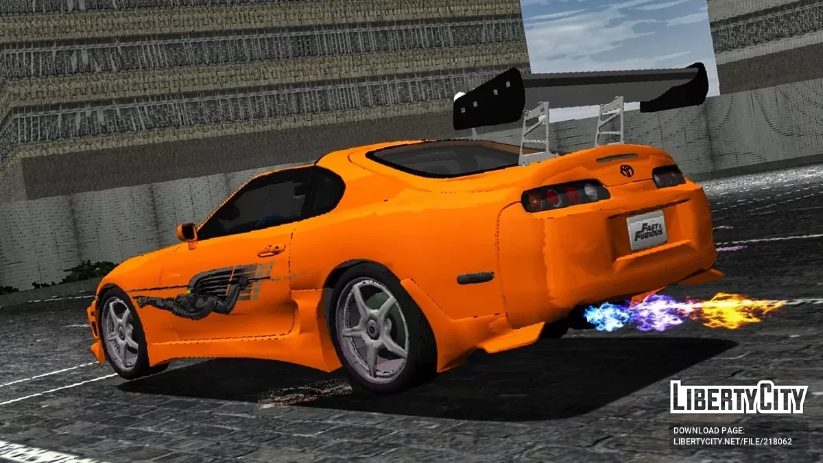 Toyota Supra MK IV Fast & Furious / GTA 3 (iOS, Android)